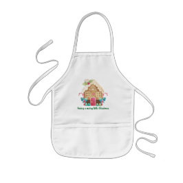Delantal Infantil Apron, pequeño chef, Navidades infantiles