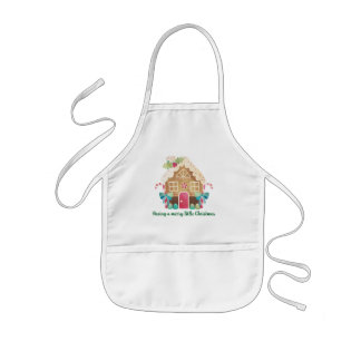 Delantal Infantil Apron, pequeño chef, Navidades infantiles