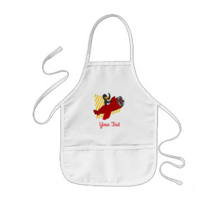 Delantal Infantil Apron, personalizado de pingüinos voladores