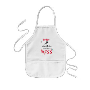 Delantal Infantil Apron/presupuesto para niños
