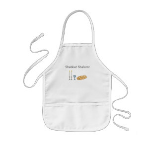 Delantal Infantil Apron Sketch de Shabbat