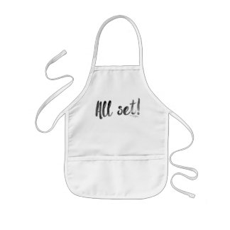 Delantal Infantil Apron - ¡Todo listo!Niños