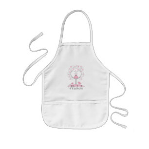 Delantal Infantil Árbol Apron/Whimsical Personalizado para Niños con