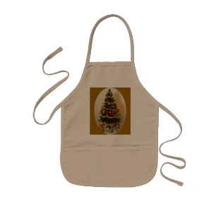 Delantal Infantil Árbol de Navidad