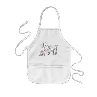 Delantal Infantil Arte del perro