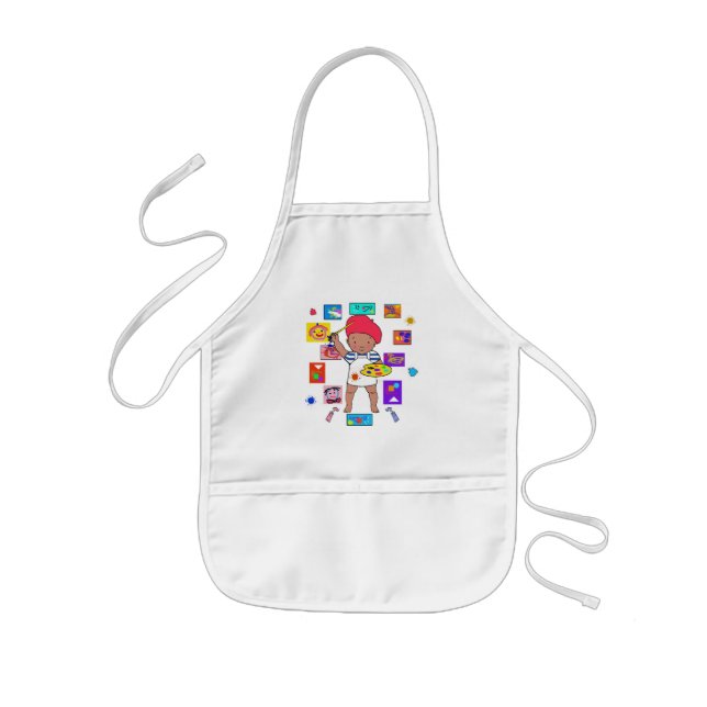 Delantal Infantil Artista Apron (Frente)