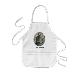 Delantal Infantil Baby Cedar Waxing Bird Animal
