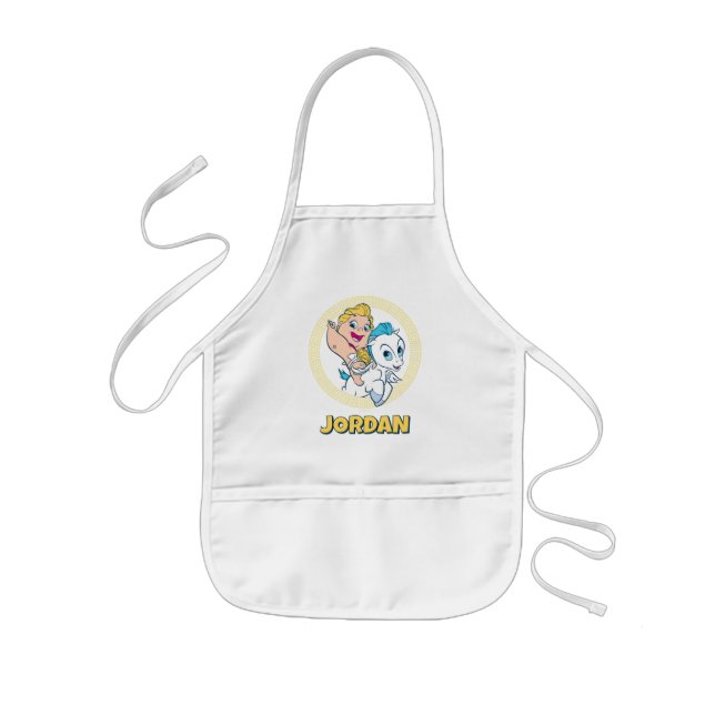 Delantal Infantil Baby Hercules Riding Pegasus Kids' Apron (Frente)