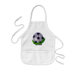 Delantal Infantil Balón de fútbol adaptable