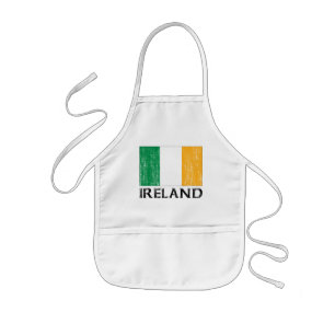 Delantal Infantil Bandera de Irlanda