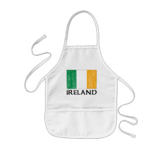 Delantal Infantil Bandera de Irlanda