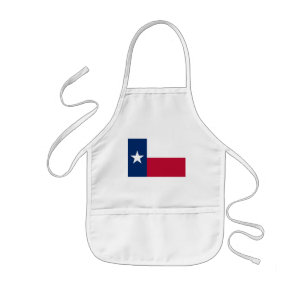 Delantal Infantil Bandera de Texas