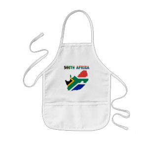 Delantal Infantil Bandera sudafricana