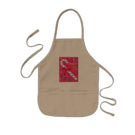 Delantal Infantil Bastón de caramelo icónico