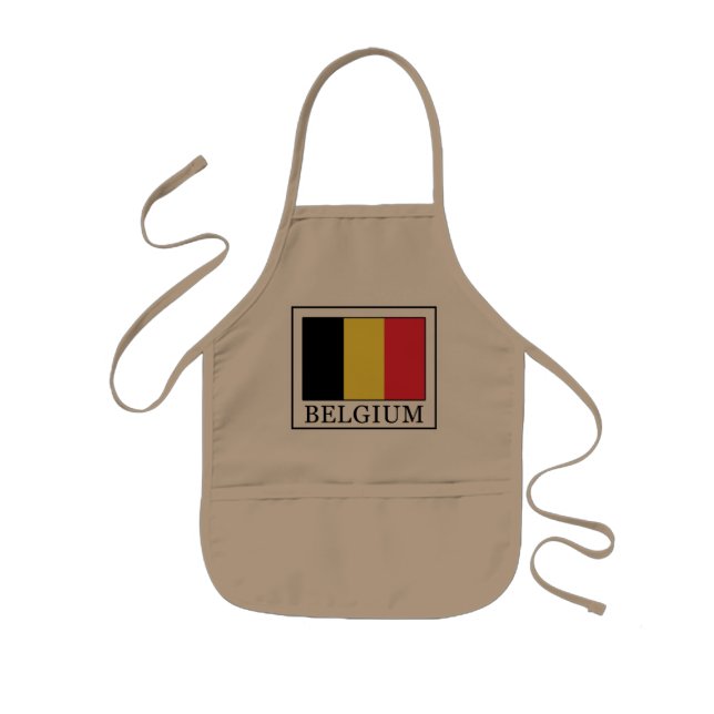 Delantal Infantil Bélgica (Frente)