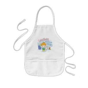Delantal Infantil Buddy the Elf Navidades con todos mis amigos