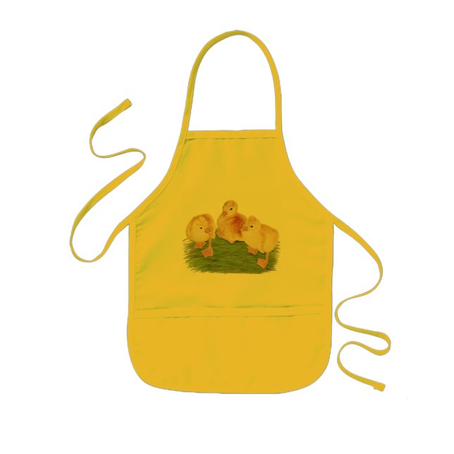Delantal Infantil Buff Goslings Tufted (Frente)