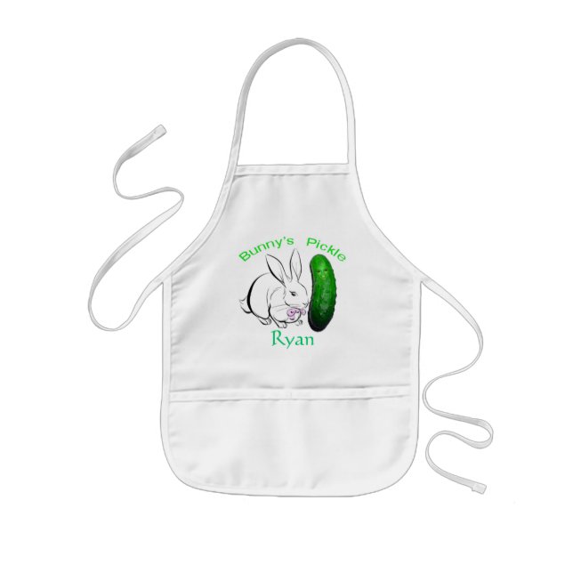 Delantal Infantil bunnyslogo2 copia, Ryan (Frente)