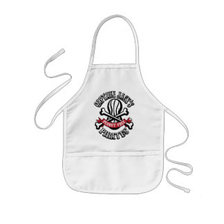 Delantal Infantil Cacahuete-Libre Pirates Apron (niños) de capitán