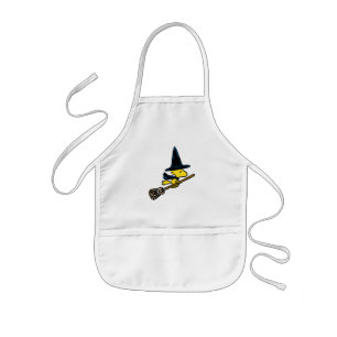 Delantal Infantil Cacahuetes   Bruja de Woodstock Halloween