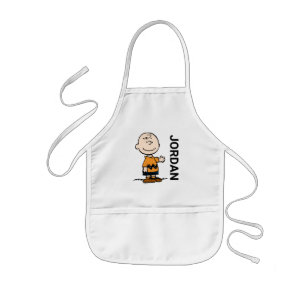 Delantal Infantil Cacahuetes   Charlie Brown   Añadir su nombre