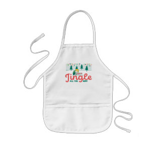 Delantal Infantil Cacahuetes Jingle All Way