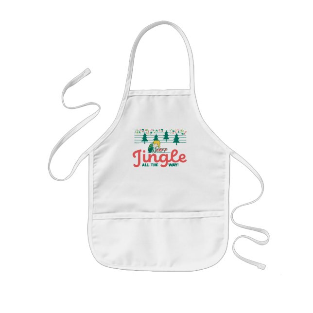 Delantal Infantil Cacahuetes | Jingle All Way (Frente)