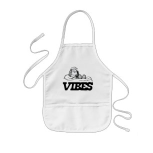 Delantal Infantil Cacahuetes   Peppermint Patty Vibes