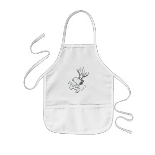 Delantal Infantil Cacahuetes Renos Snoopy