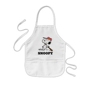 Delantal Infantil Cacahuetes   Snoopy en Bat