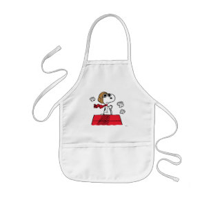 Delantal Infantil Cacahuetes   Snoopy the Flying Ace