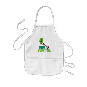 Delantal Infantil Cacahuetes Woodstock Be Joyful