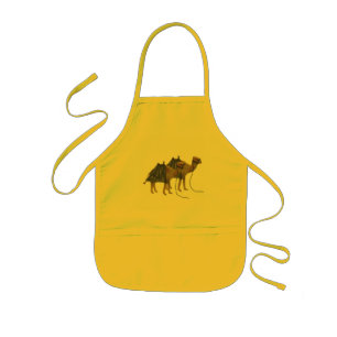 Delantal Infantil Camellos en el desierto