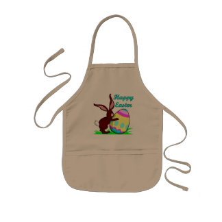 Delantal Infantil Camisetas de Pascua y regalos de Pascua
