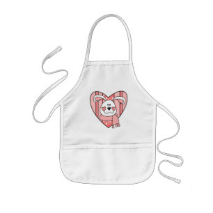 Delantal Infantil Camisetas y regalos del conejo de conejito de los
