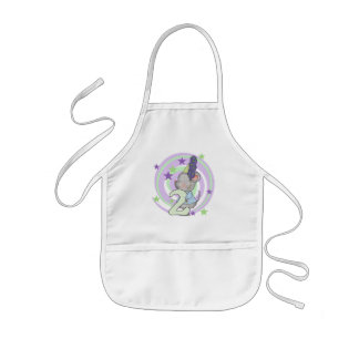 Delantal Infantil Camisetas y regalos del segundo cumpleaños del rat