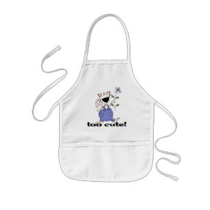 Delantal Infantil Camisetas y regalos demasiado lindos del gato del