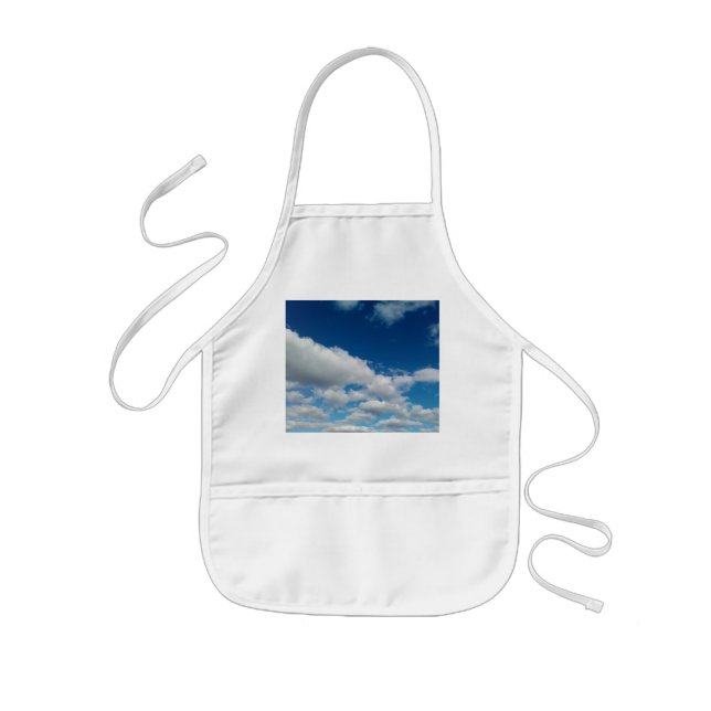 Delantal Infantil Capas de nubes (Frente)