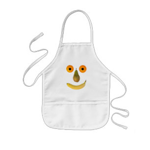 Delantal Infantil Cara de frutas