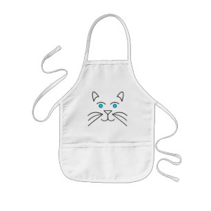 Delantal Infantil Cara de gato