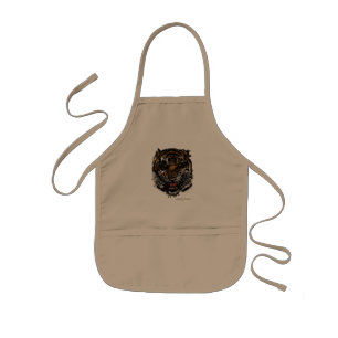 Delantal Infantil Cara de tigre (diseño de firma)
