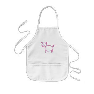 Delantal Infantil Cerdo