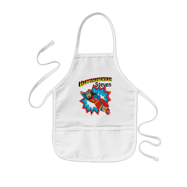 Delantal Infantil Chanukah Judah Maccabee (Frente)