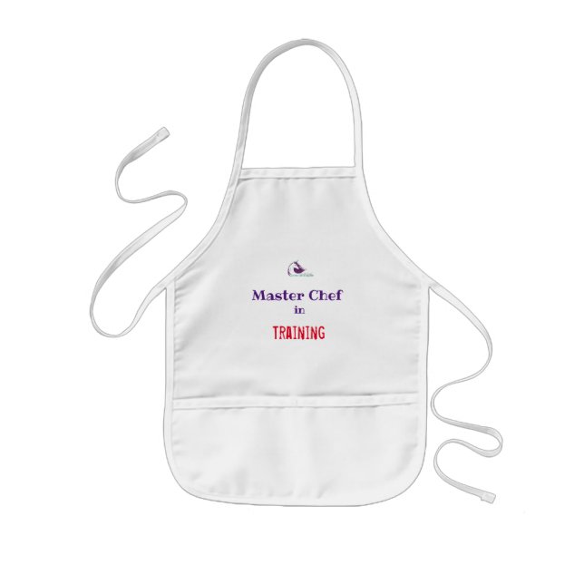 Delantal Infantil Chef maestro infantil (Frente)