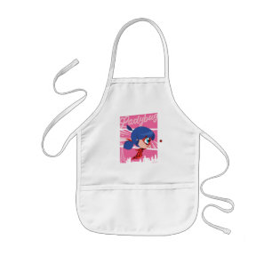 Delantal Infantil Chibi Ladybug en París