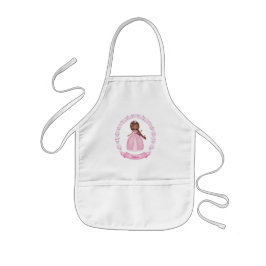 Delantal Infantil Chica rosa Apron