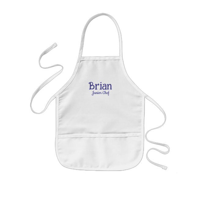 Delantal Infantil Chicos Chef Junior (Frente)