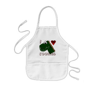 Delantal Infantil Cocina con dinosaurios