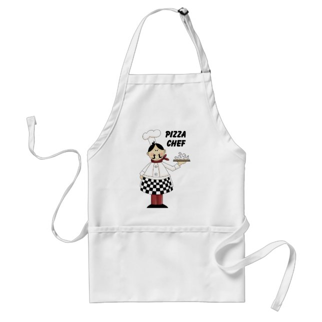 Delantal Infantil Cocinero de la pizza (Frente)