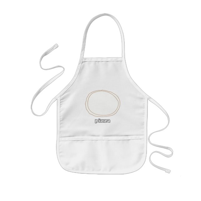 Delantal Infantil Colores Apron - Pizza Dough (Frente)